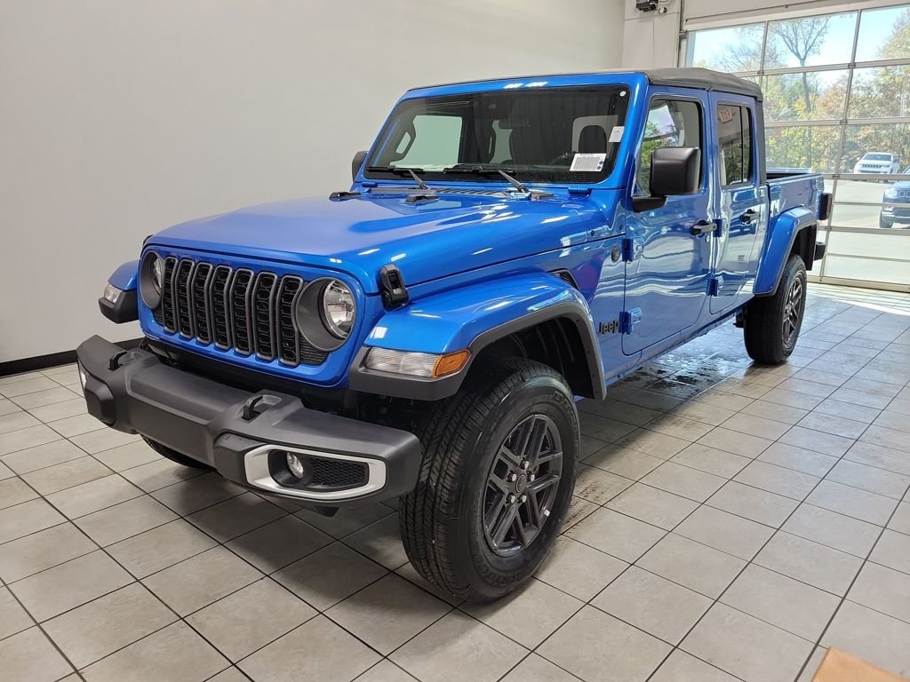 New 2025 Hydro Blue Pearlcoat Jeep Sport S image 2