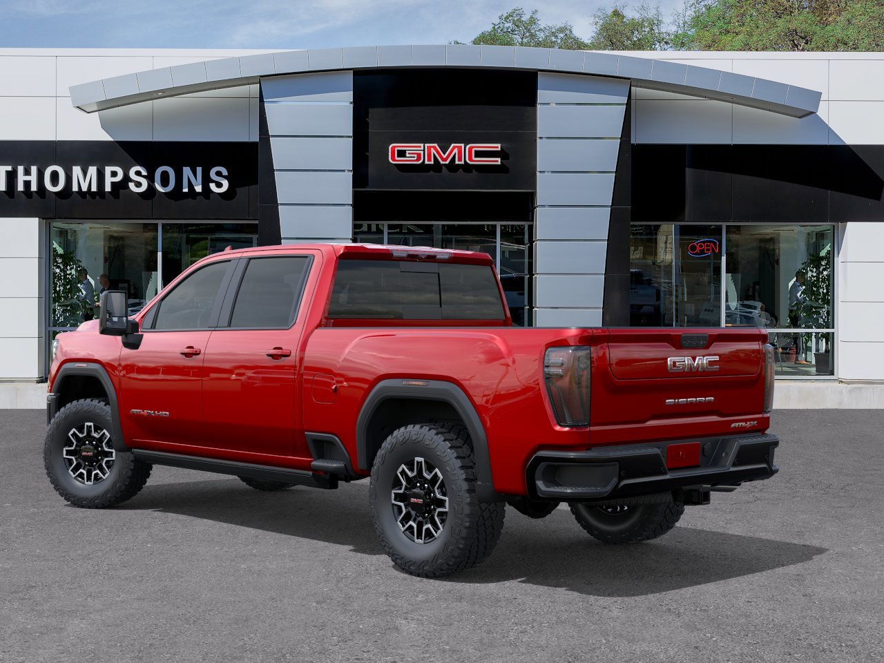 New 2026 Volcanic Red Tintcoat GMC AT4X image 2