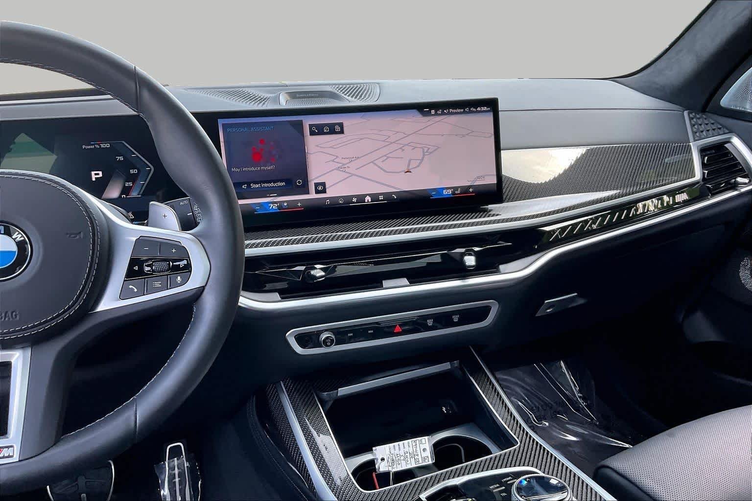 Used 2024 Frozen Pure Grey Metallic BMW M60i image 6