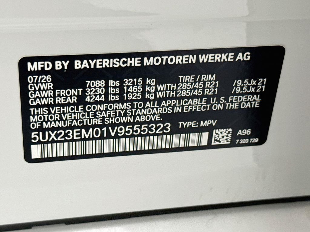 New 2027 White Metallic BMW xDrive40i image 35