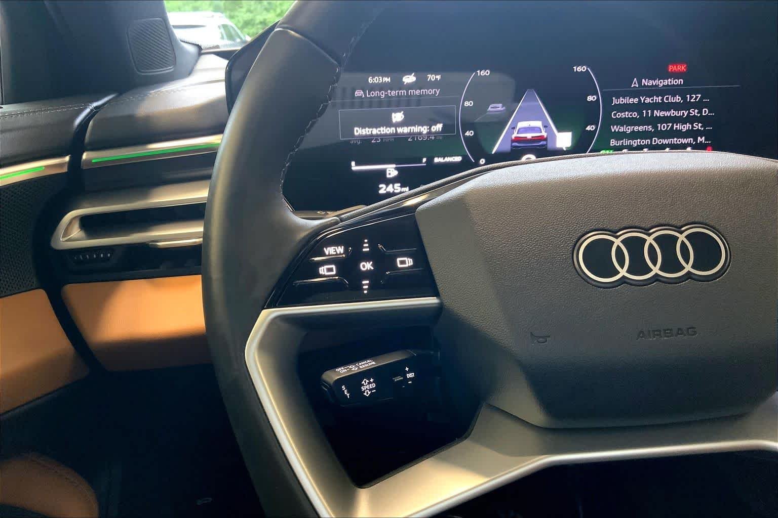 Used 2025 Glacier White Metallic Audi Premium image 24
