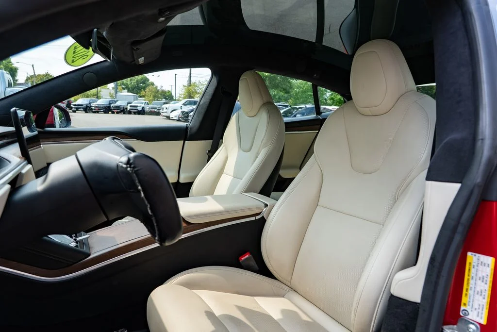 Used 2022 Red Tesla Base image 17