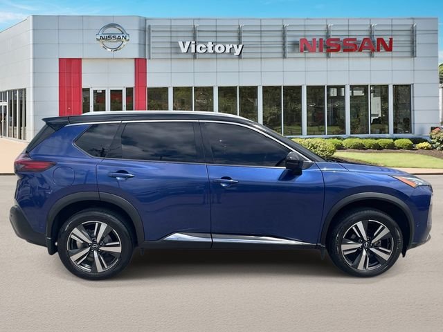 Certified Used 2023 Blue Nissan SL image 2