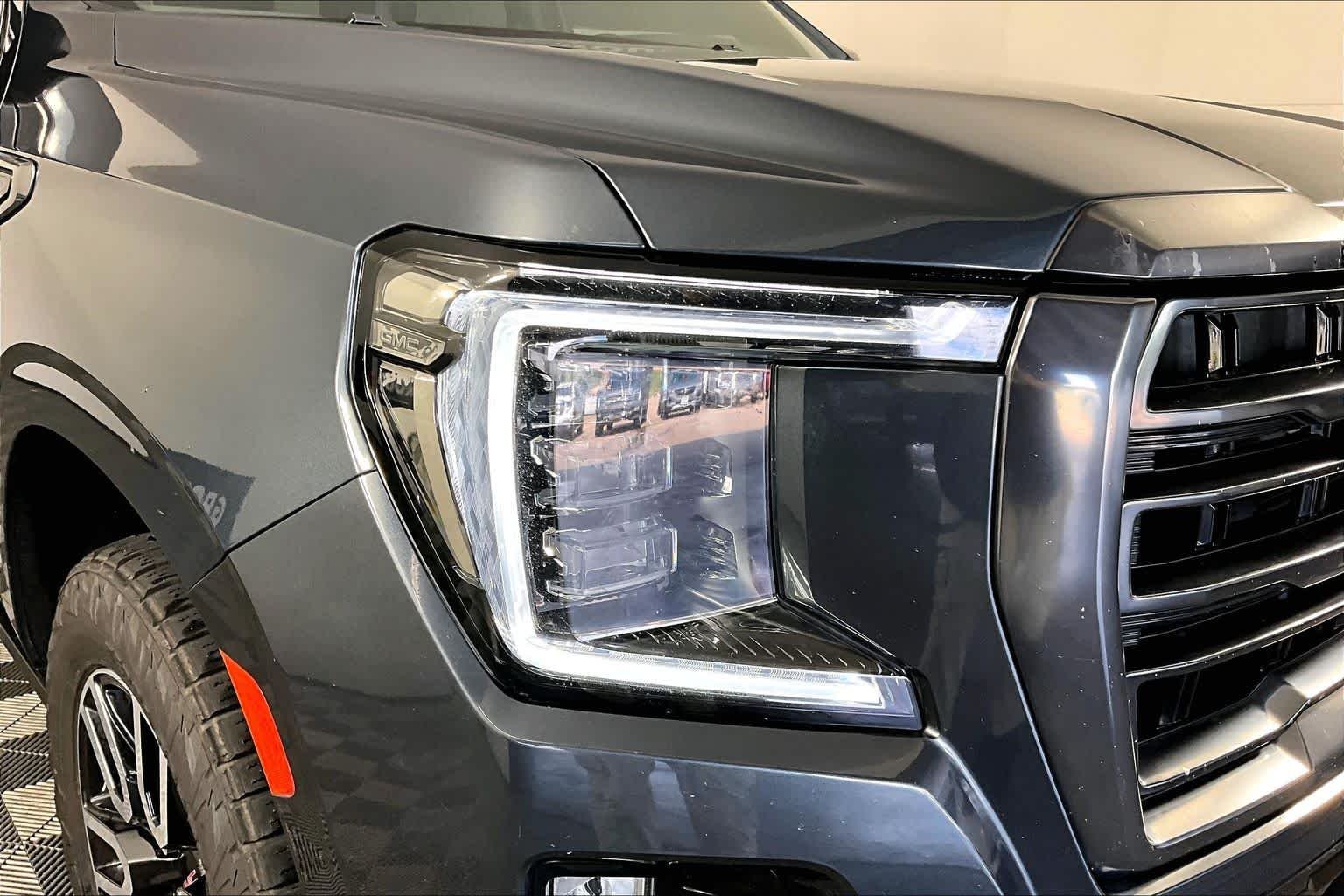 Used 2021 Dark Sky Metallic GMC AT4 image 52