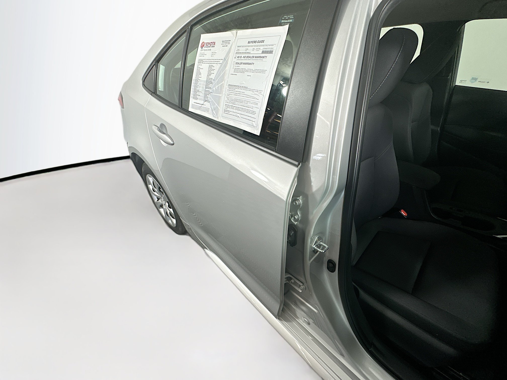 Used 2024 Classic Silver Metallic Toyota LE image 27