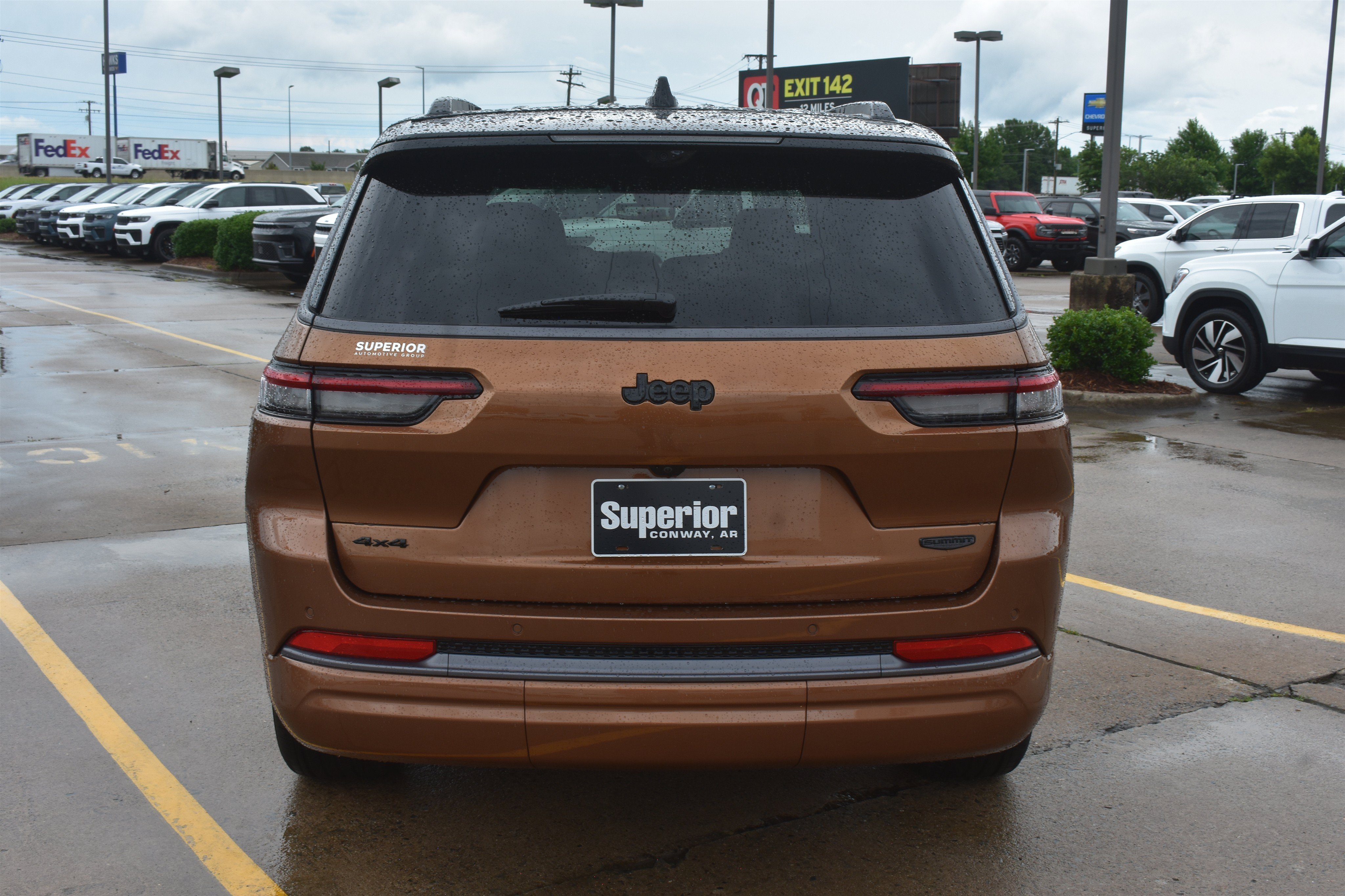 New 2026 Copper Shino Metallic Clear-Coat Exterior Paint Jeep Summit image 6