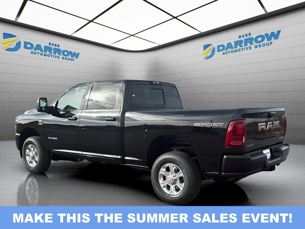 New 2026 Diamond Black Crystal Pearl-Coat Exterior Paint RAM Big Horn image 3