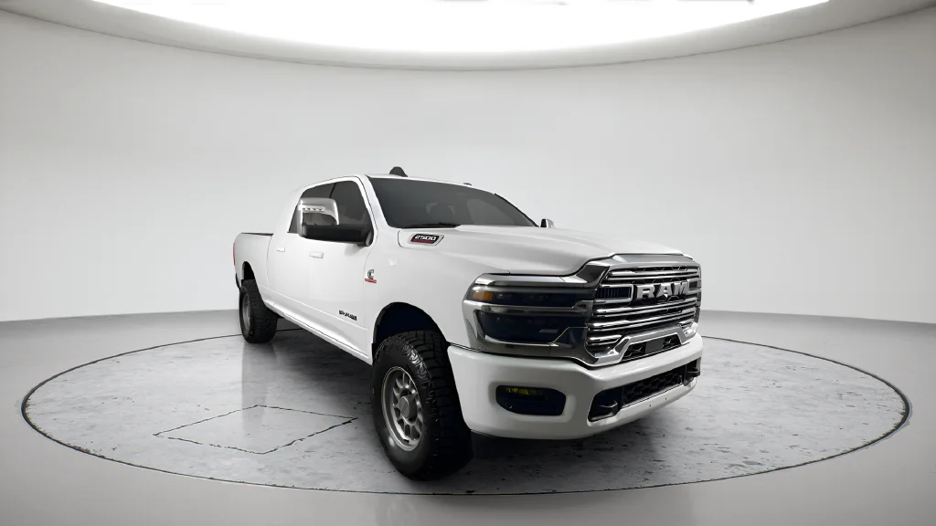 Used 2025 White Ram Laramie image 3