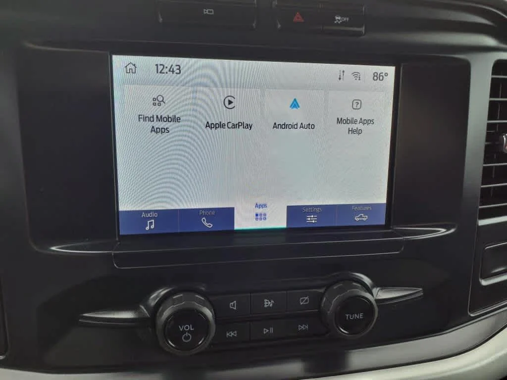 Used 2023 Antimatter Blue Metallic Ford XLT image 19