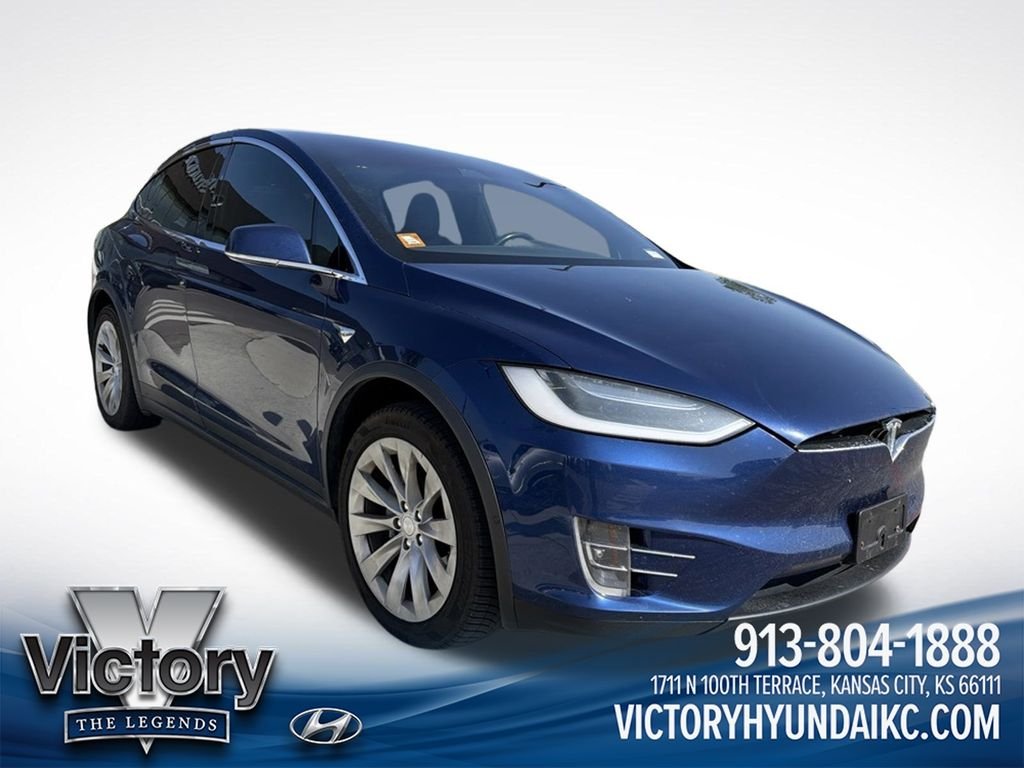Used 2017 Blue Tesla 100D image 3