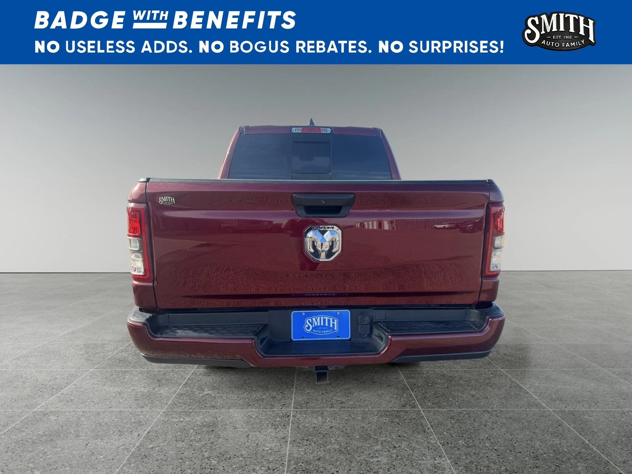 Used 2023 Delmonico Red Pearlcoat Ram Tradesman image 7