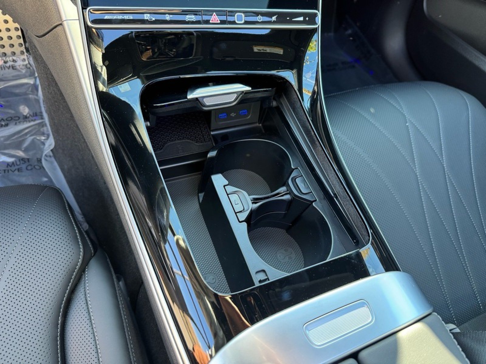 New 2026 Obsidian Black Metallic Mercedes-Benz AMG® C 63 S E Performance Sedan image 9