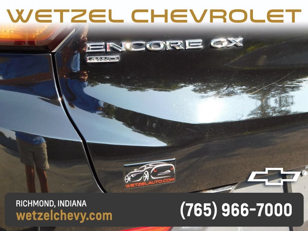 Used 2023 Ebony Twilight Metallic Buick Preferred image 37
