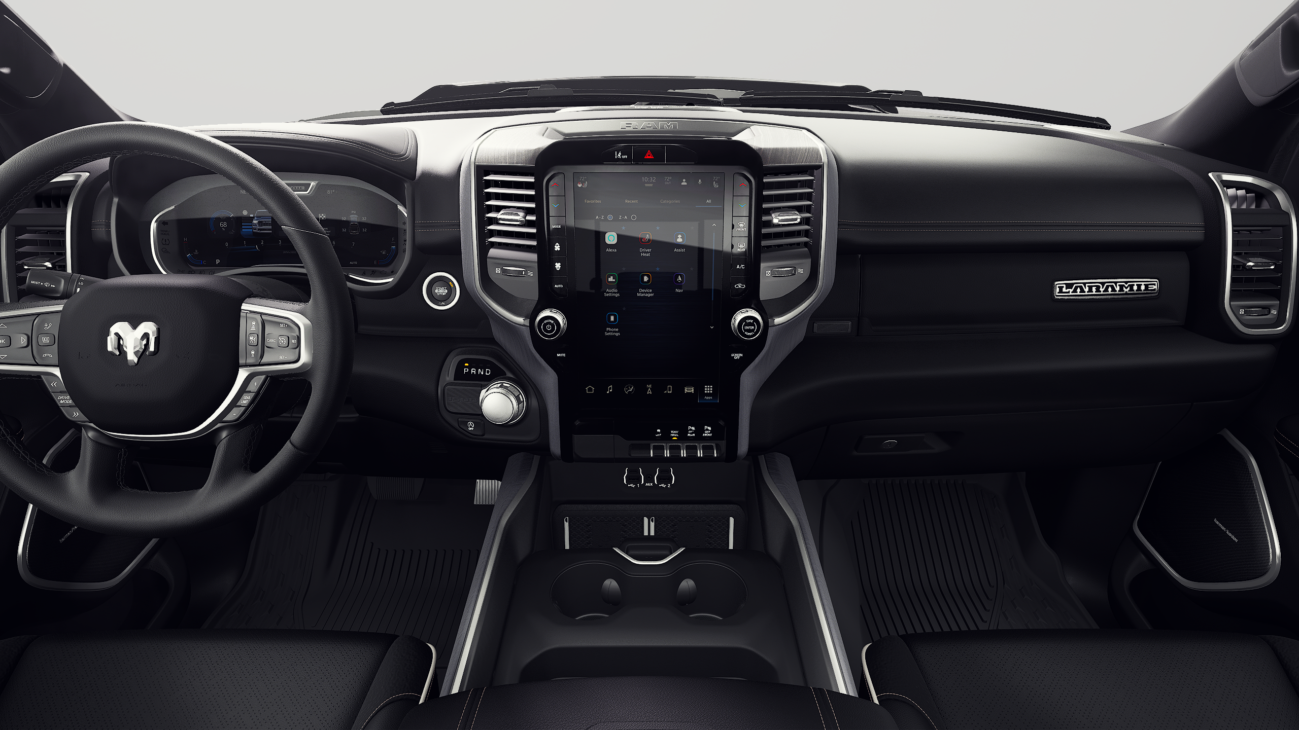 New 2027 Diamond Black Crystal Pearl-Coat Exterior Paint RAM LARAMIE image 6