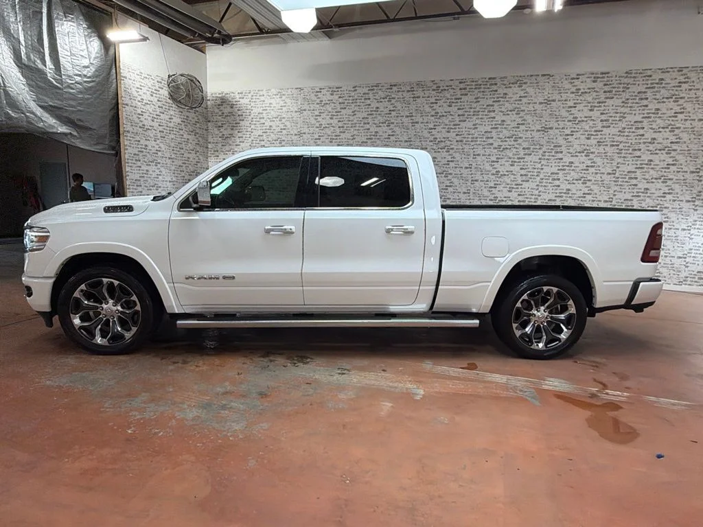Used 2019 Ivory White Tri-Coat Pearlcoat Ram Limited image 4