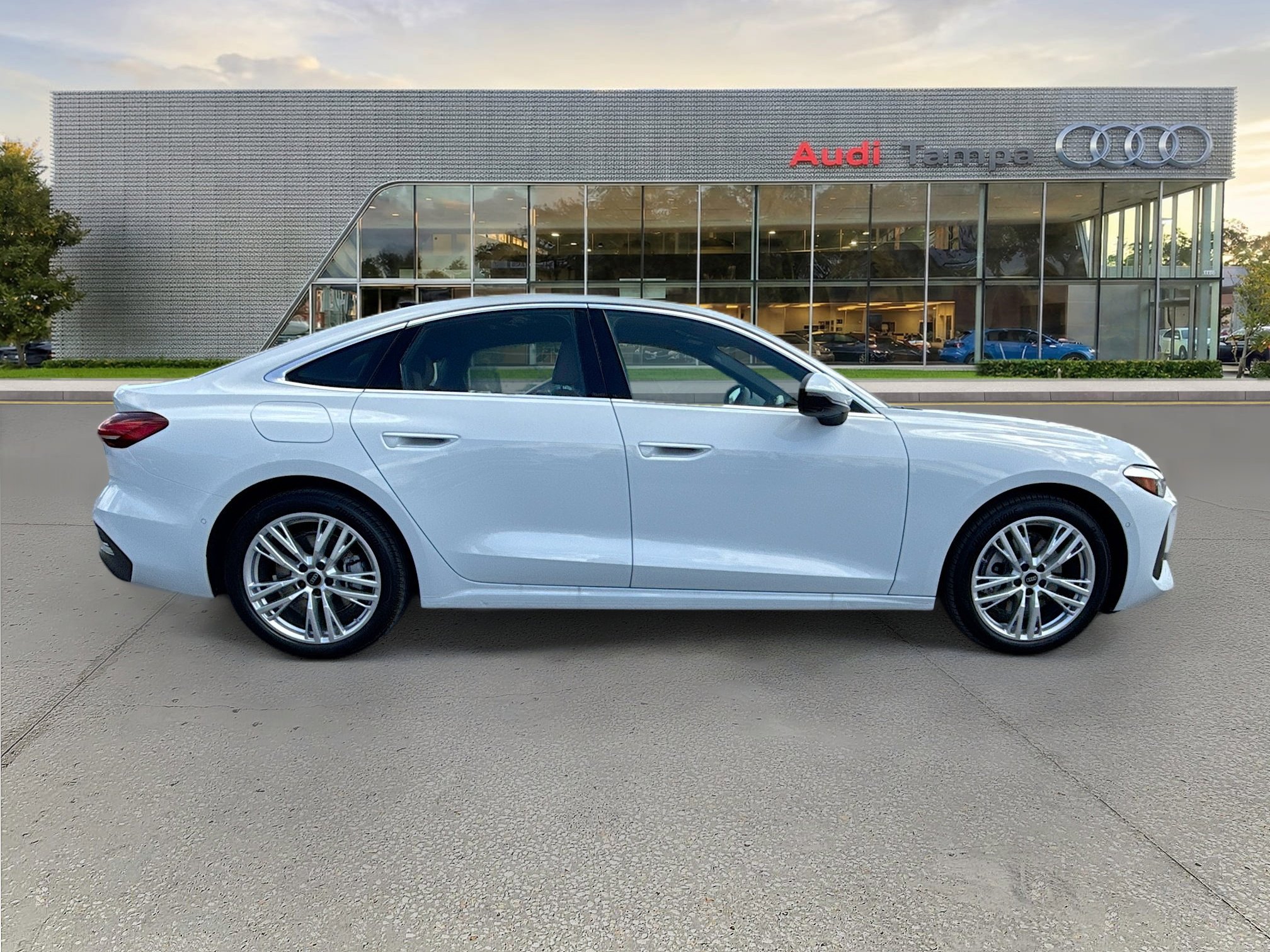 New 2026 Glacier White Metallic Audi Premium image 2