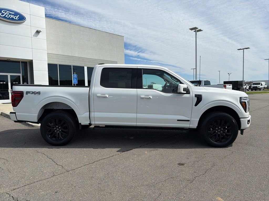 New 2026 Star White Metallic Tri-Coat Ford Lariat® image 2