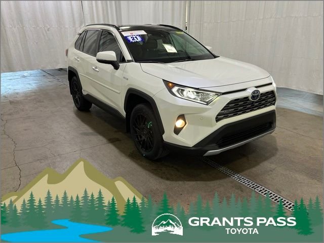 Certified Used 2021 White Toyota Limited image 1