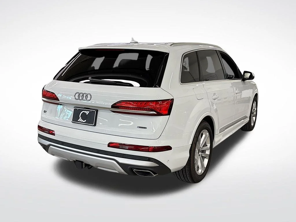 Used 2025 White Audi 55 Premium Plus image 5