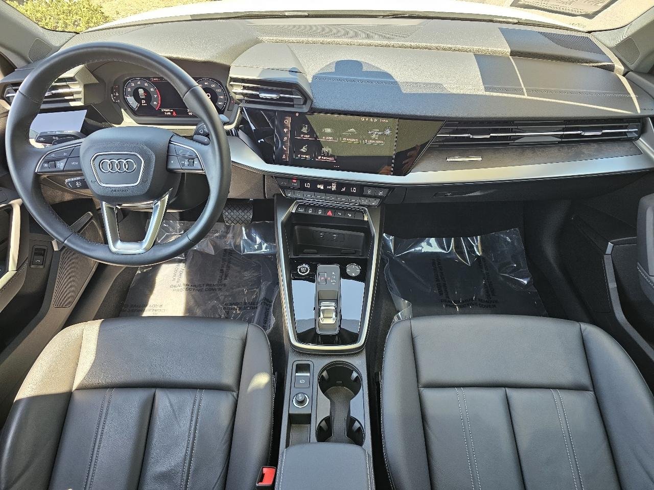 Used 2023 Ibis White Audi Premium Plus 40 TFSI Front-Wheel Drive S tronic image 4