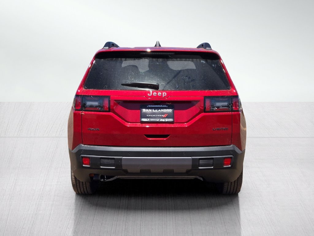 New 2026 Red Hot Pearl-Coat Exterior Paint Jeep Limited image 5