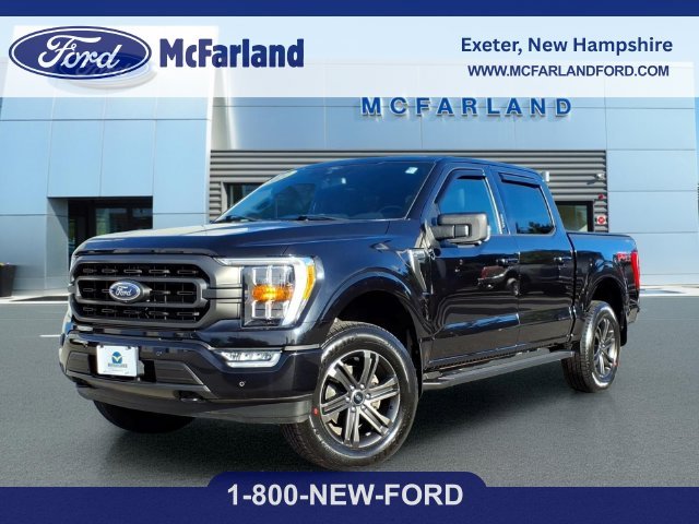 Used 2022 Black Metallic Ford XLT image 1