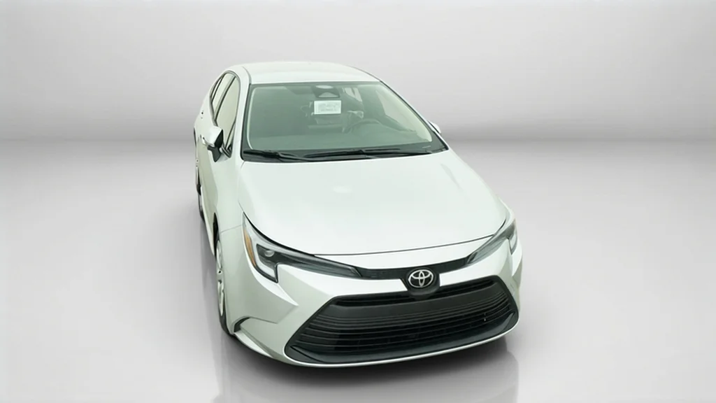 New 2027 Classic Silver Metallic Toyota Hybrid LE image 4