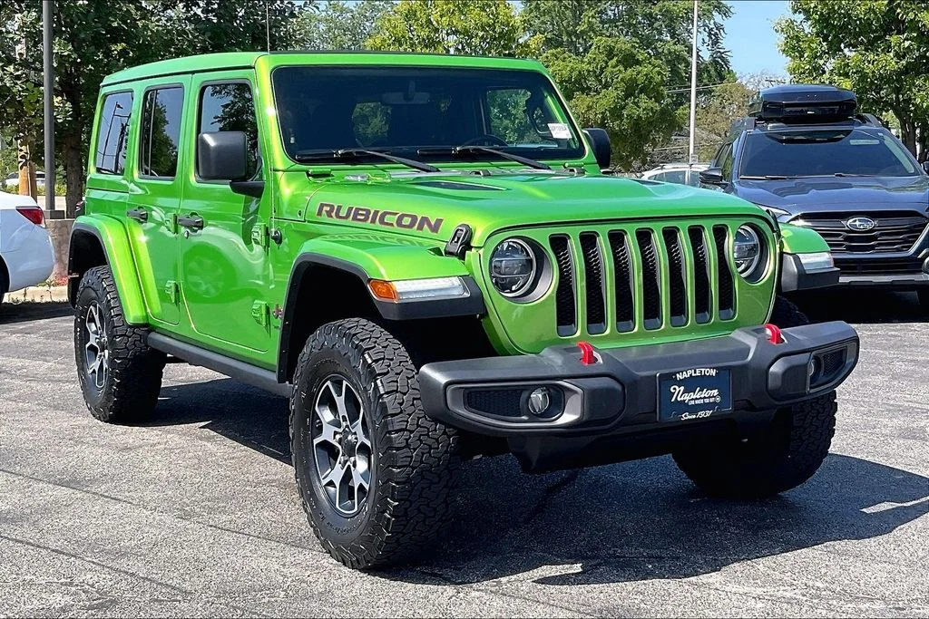 Used 2019 Green Jeep Unlimited Rubicon image 38