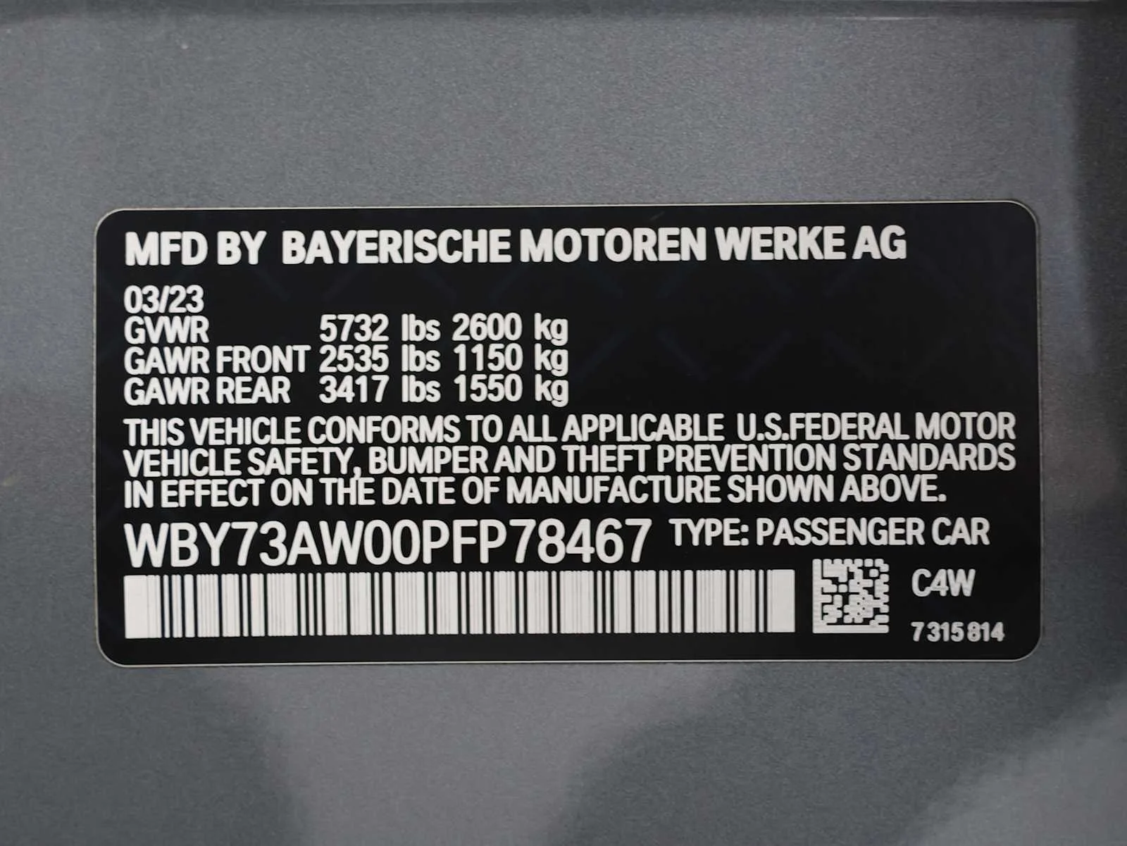 Used 2023 Skyscraper Grey Metallic BMW eDrive40 image 29