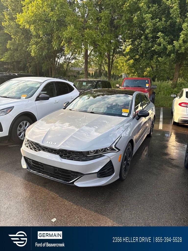 Used 2022 Gray Kia GT-Line image 1