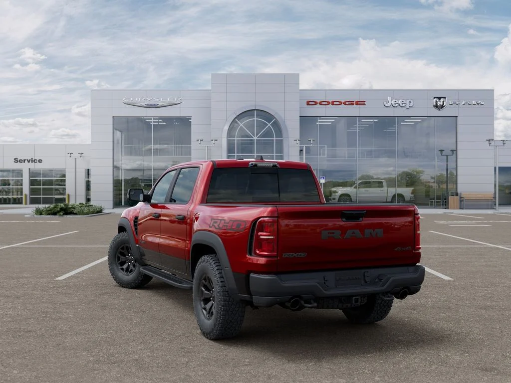 New 2026 Molten Red Pearl-Coat Exterior Paint RAM RHO image 3
