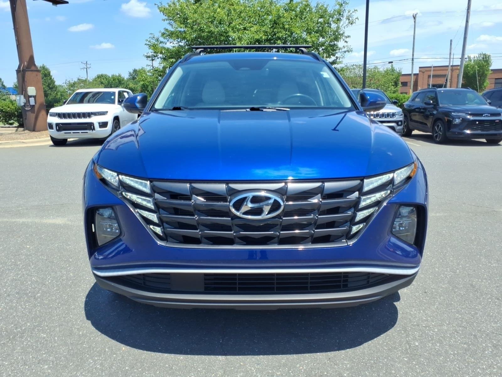 Used 2023 Intense Blue Hyundai SEL image 14