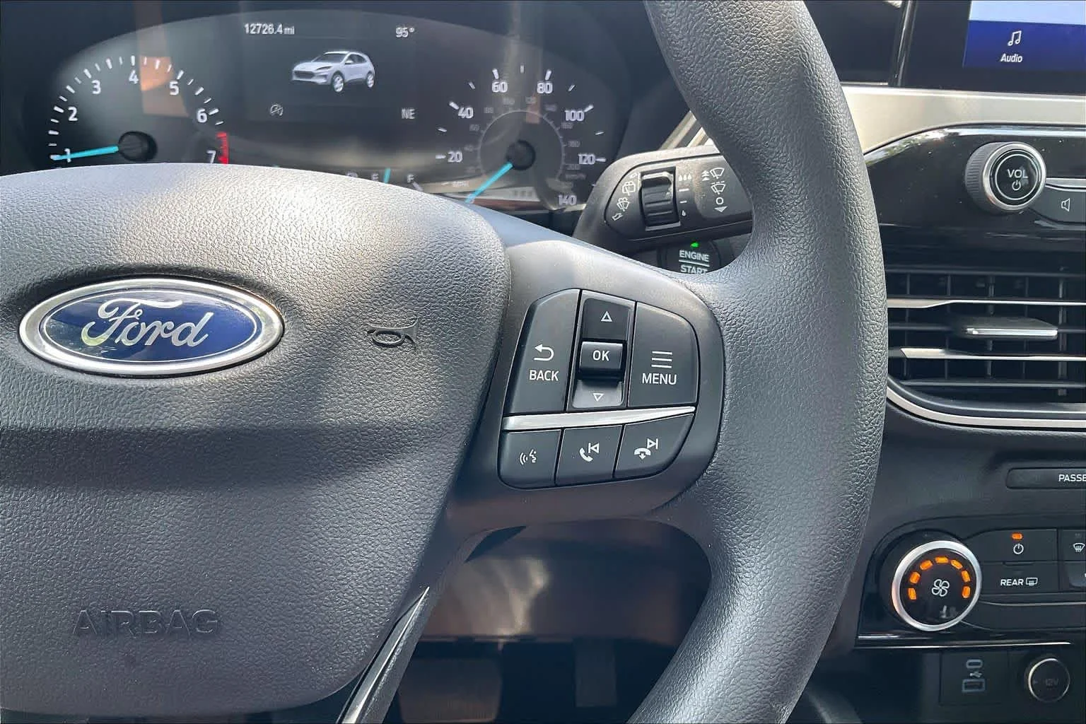 Used 2021 Agate Black Metallic Ford SE image 20