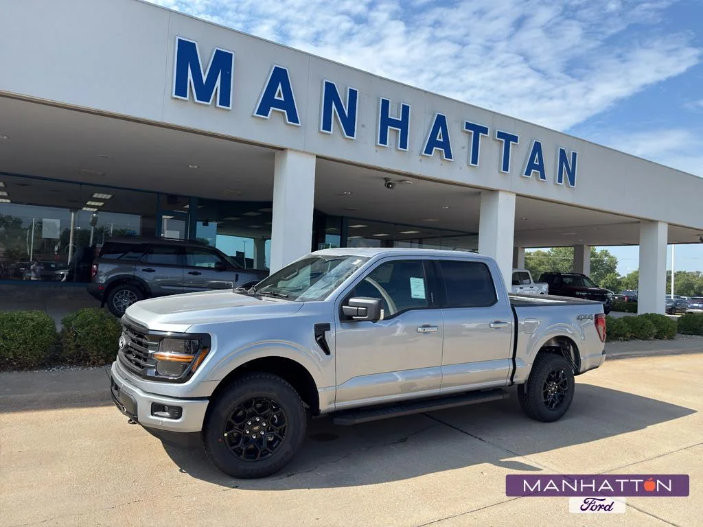 New 2026 Iconic Silver Metallic Ford XLT image 1