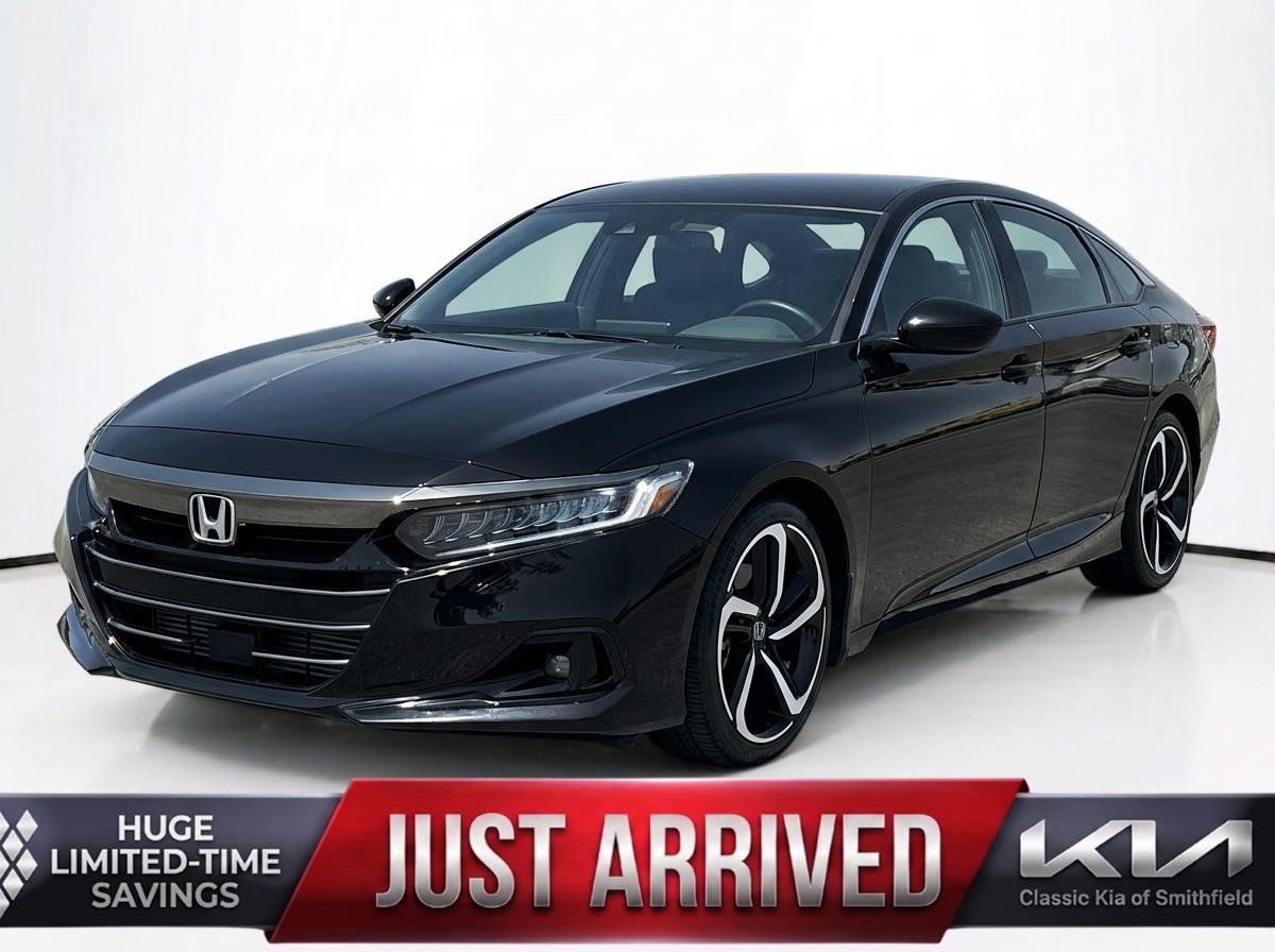 Used 2022 Crystal Black Pearl Honda Sport image 1