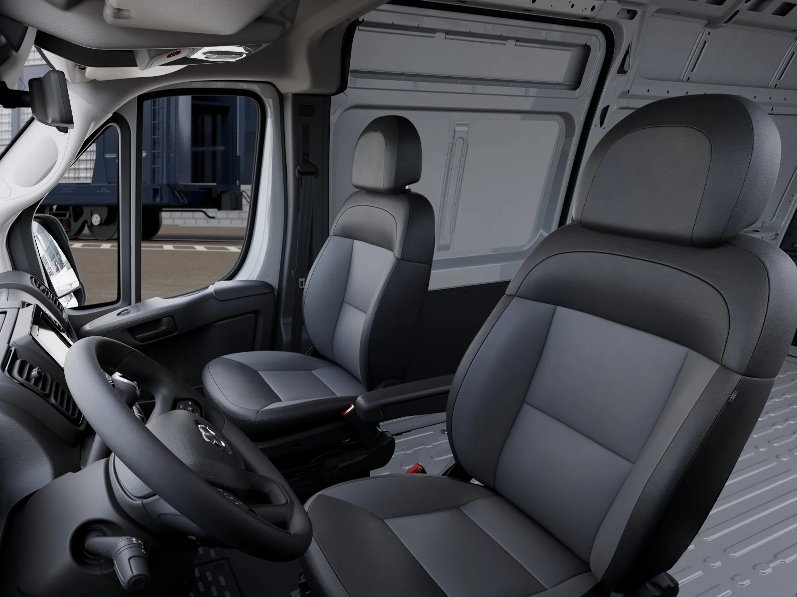 New 2026 Bright White Clearcoat Ram High Roof image 23