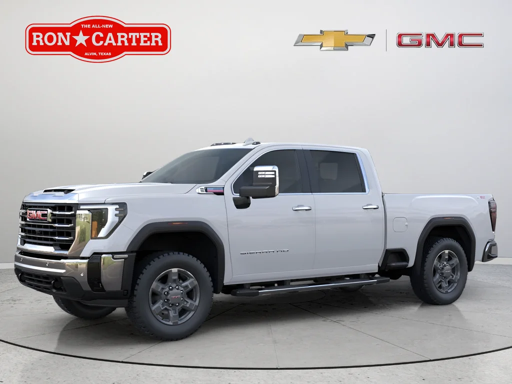 New 2026 Glacier White Tricoat GMC SLT image 5