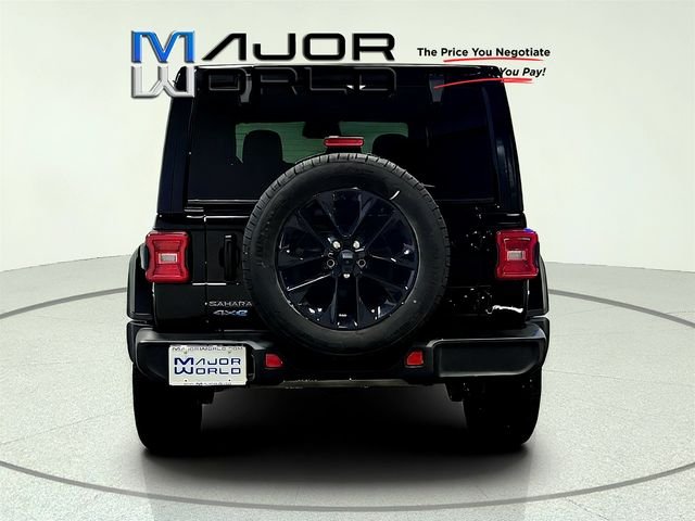 Used 2025 Black Jeep Sahara 4xe image 6
