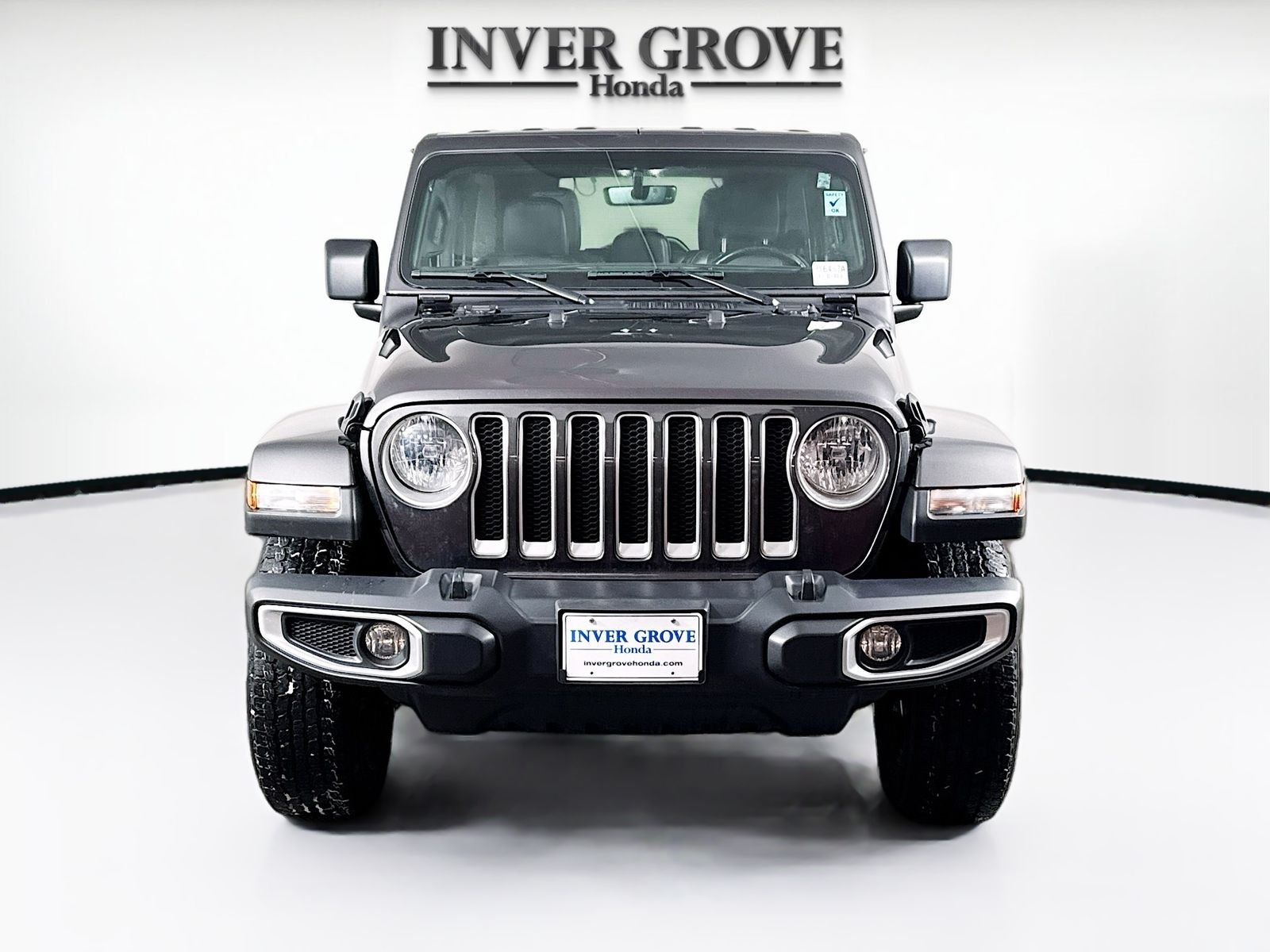 Used 2021 Jeep Wrangler Unlimited Sahara with VIN 1C4HJXEN7MW789909 for sale in Inver Grove Heights, Minnesota