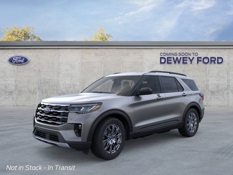 New 2026 Carbonized Gray Metallic Ford Active image 1