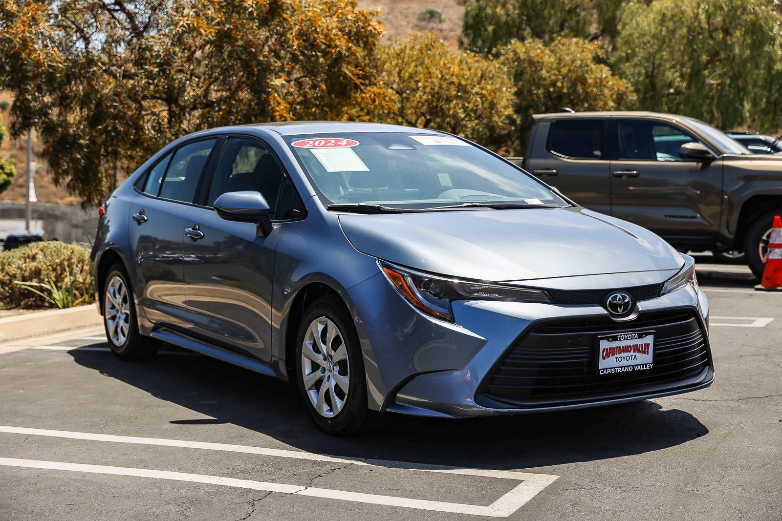 Certified Used 2024 CELESTITE GRAY ME. Toyota LE image 3