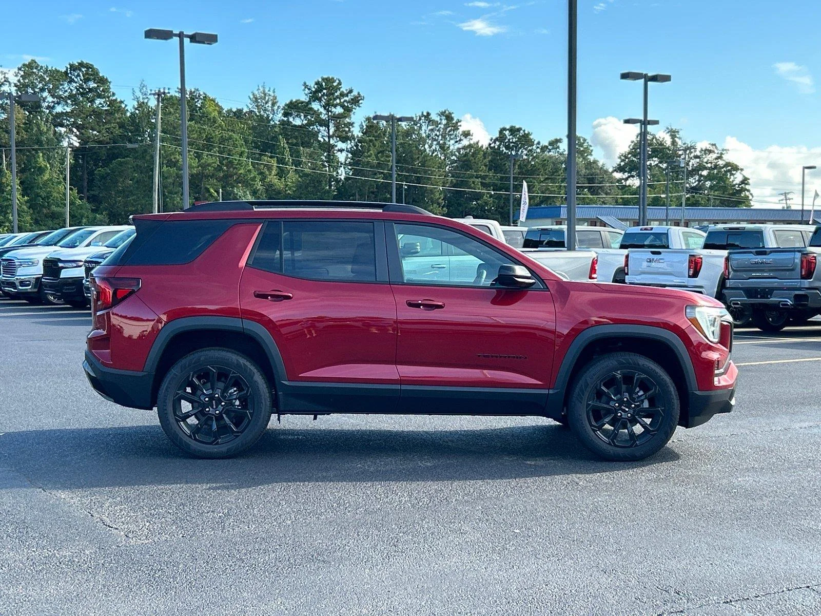 New 2027 Volcanic Red Tintcoat GMC Elevation image 8