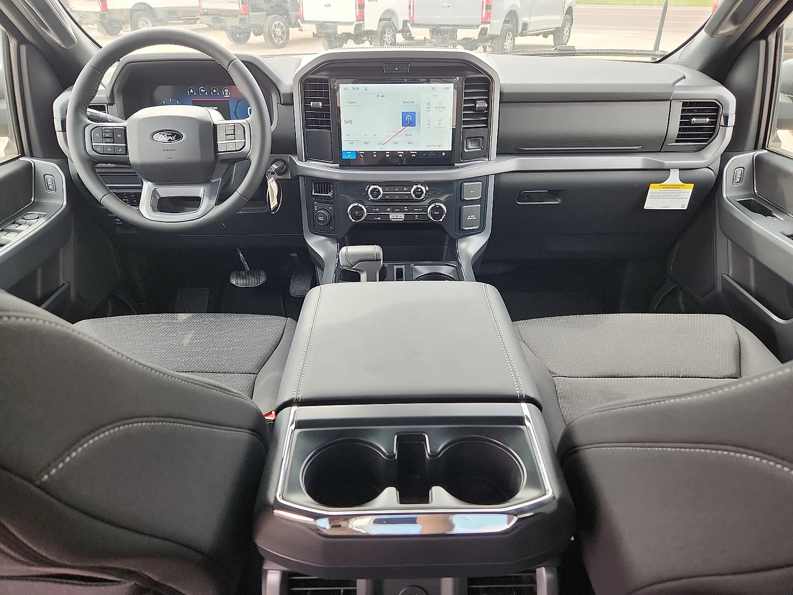 New 2026 Agate Black Metallic Ford XLT image 13