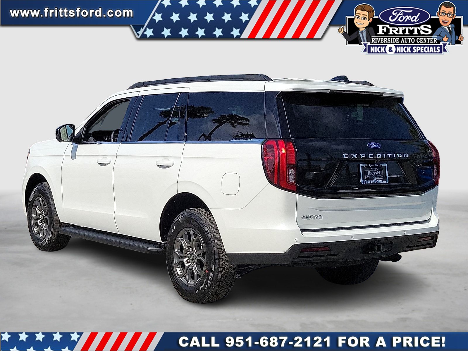 New 2026 Star White Metallic Tri-Coat Ford Active image 2