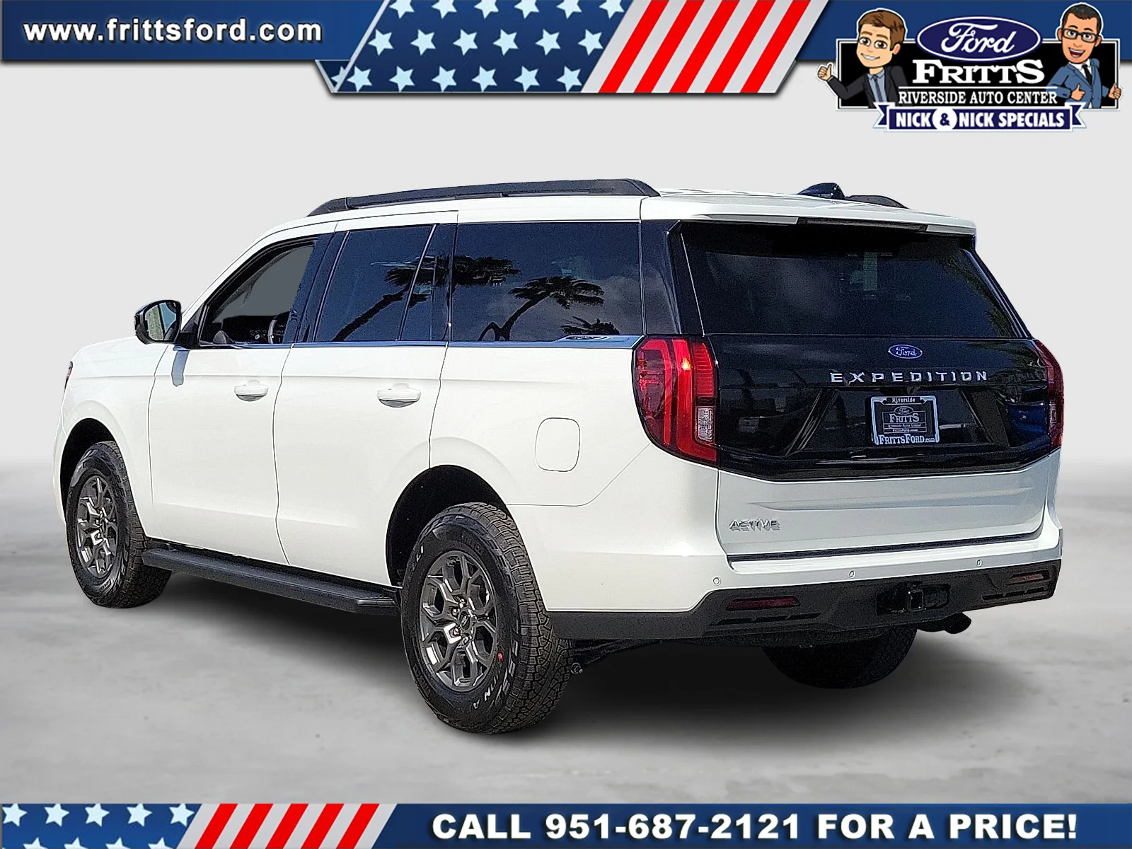 New 2026 Star White Metallic Tri-Coat Ford Active image 2