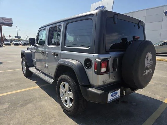 Used 2020 Billet Silver Metallic Clearcoat Jeep Sport S image 3