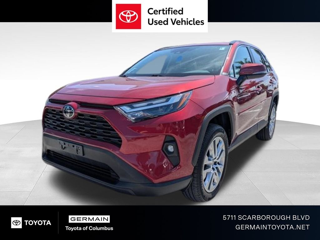 Used 2023 Red Toyota XLE Premium image 1