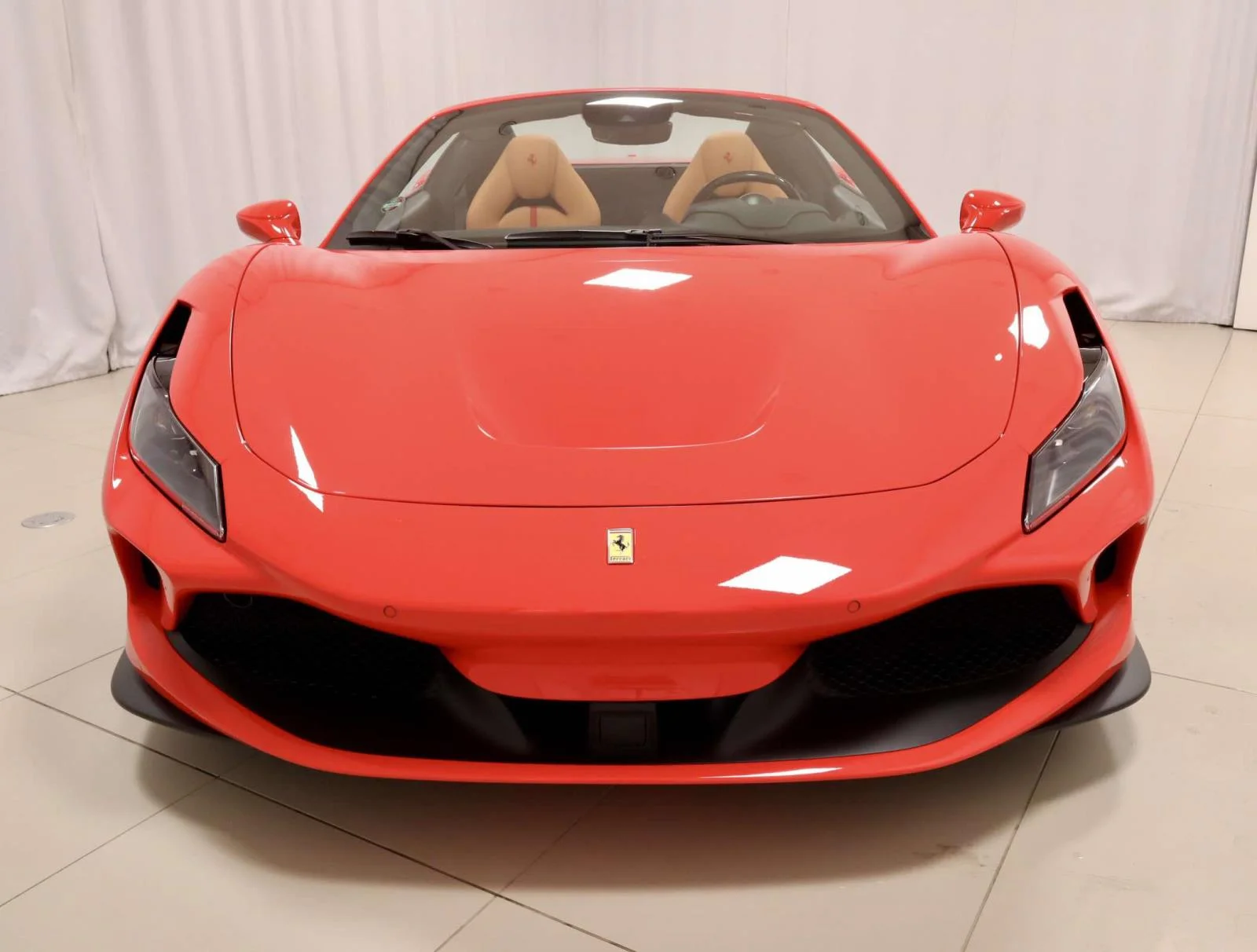 Used 2022 Rosso Corsa Ferrari Convertible image 8
