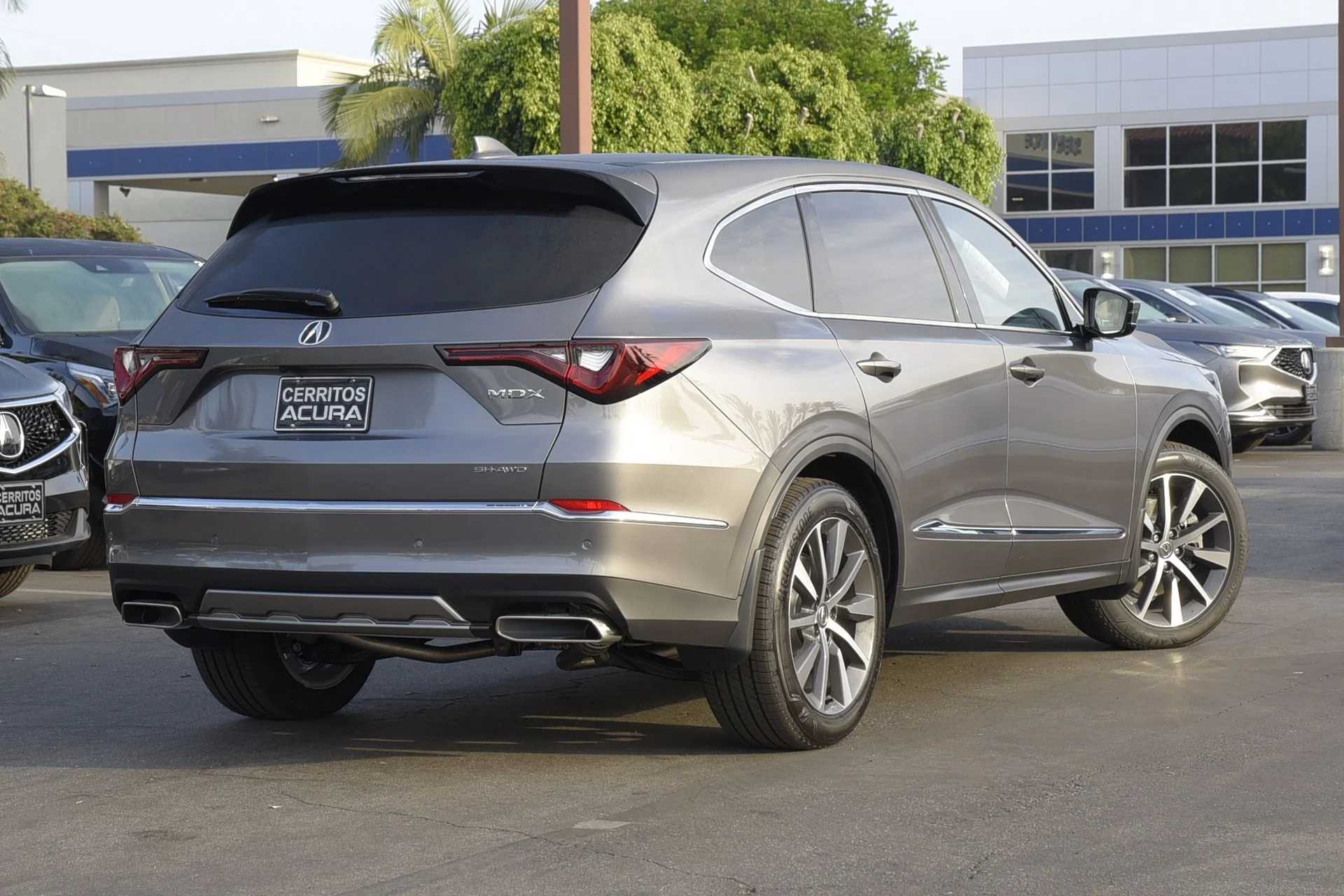 New 2026 Liquid Carbon Metallic Acura SH-AWD with Technology Package image 2