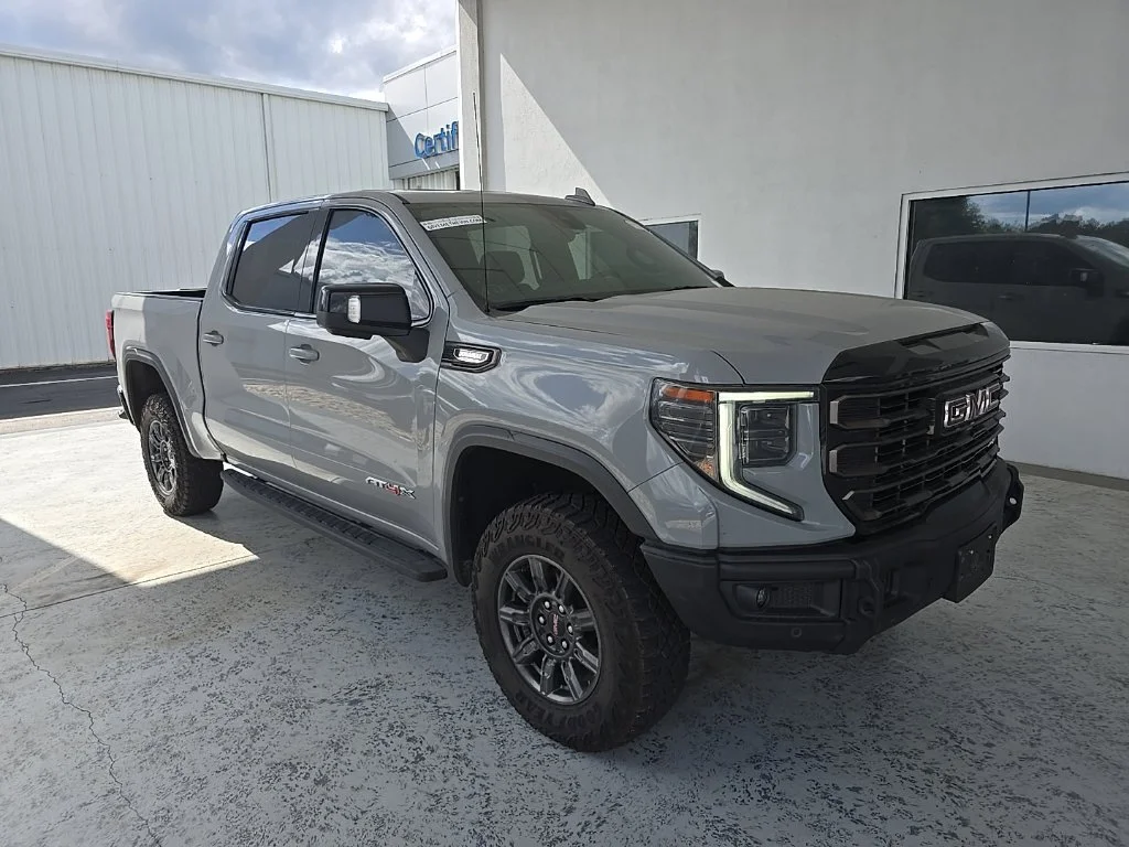 Used 2024 Thunderstorm Gray GMC AT4X image 2